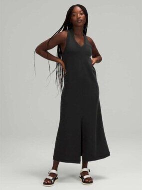 Lululemon Ease of it All V-Neck Midi Dress Softstreme